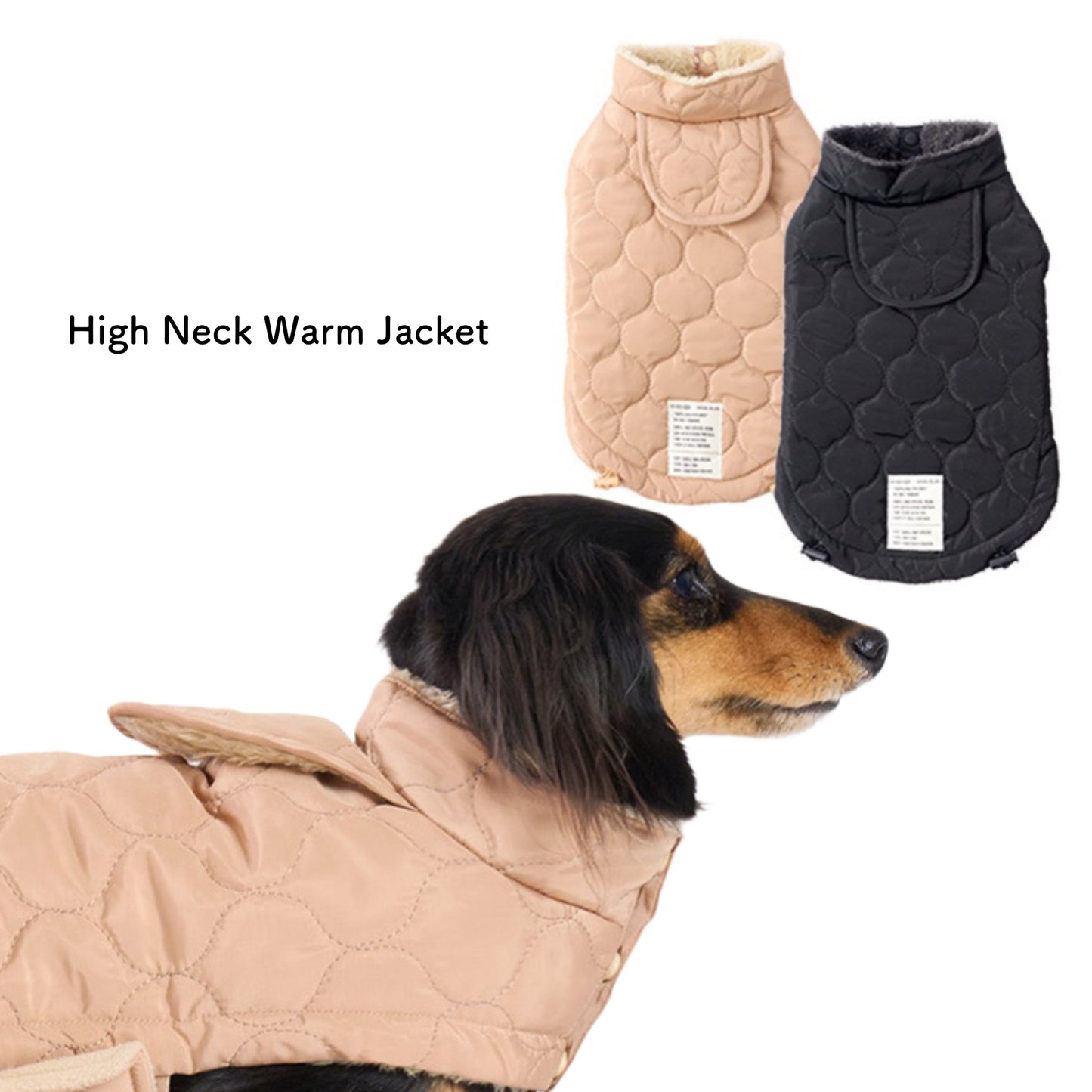 High Neck Warm Jacket