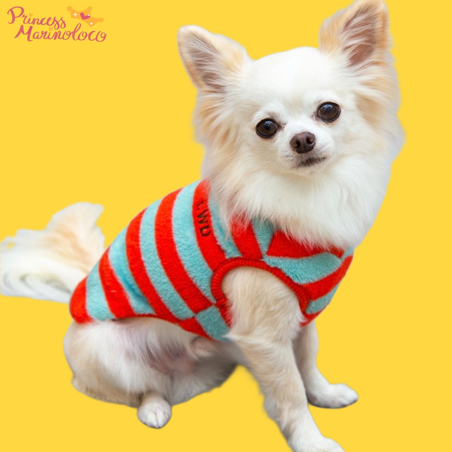 Fun Stripe Fleece Vest