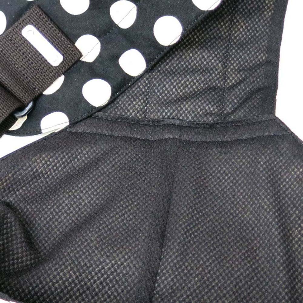 Polka Dots Cotton Canvas Easy Sling Dog Carrier