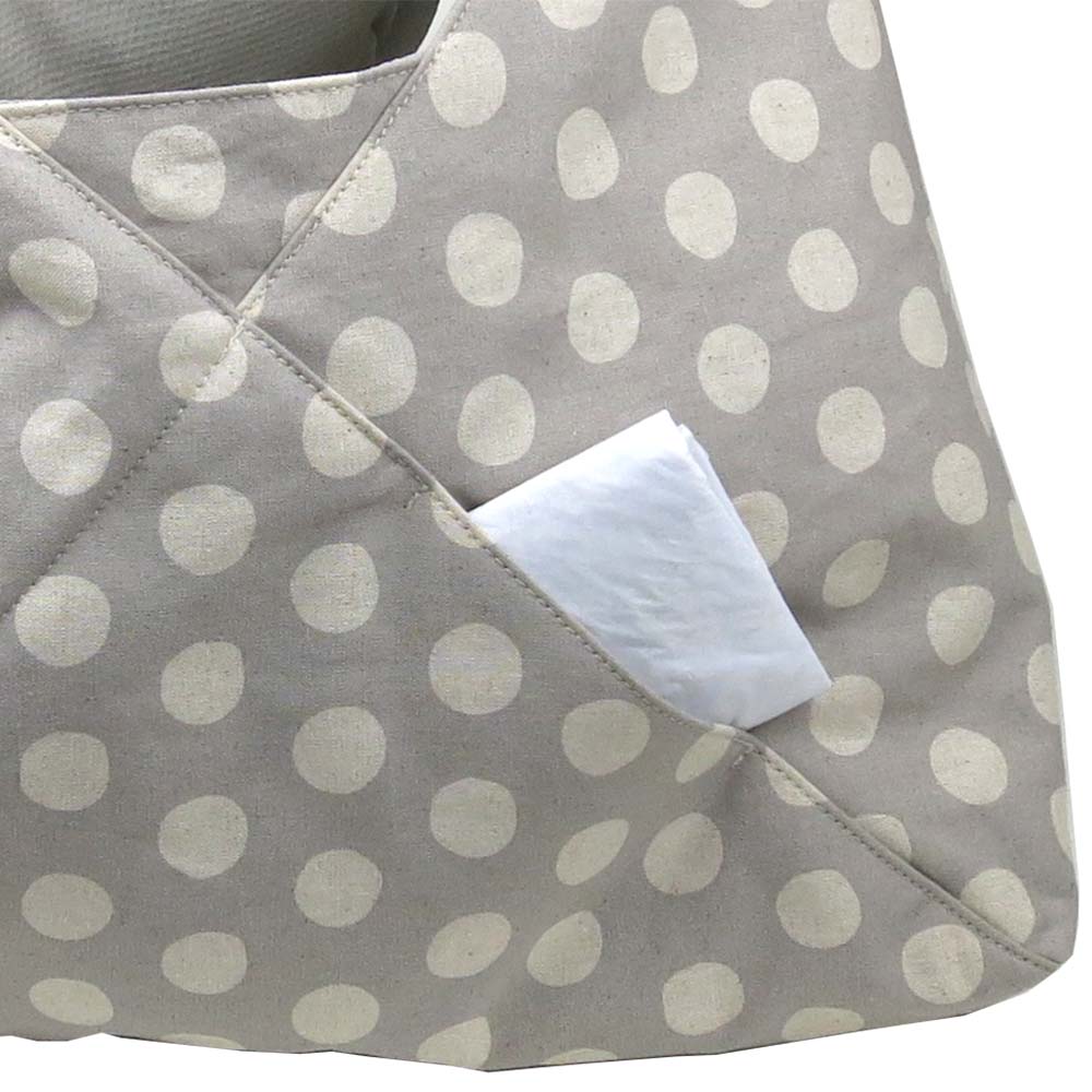 Polka Dots Cotton Canvas Easy Sling Dog Carrier