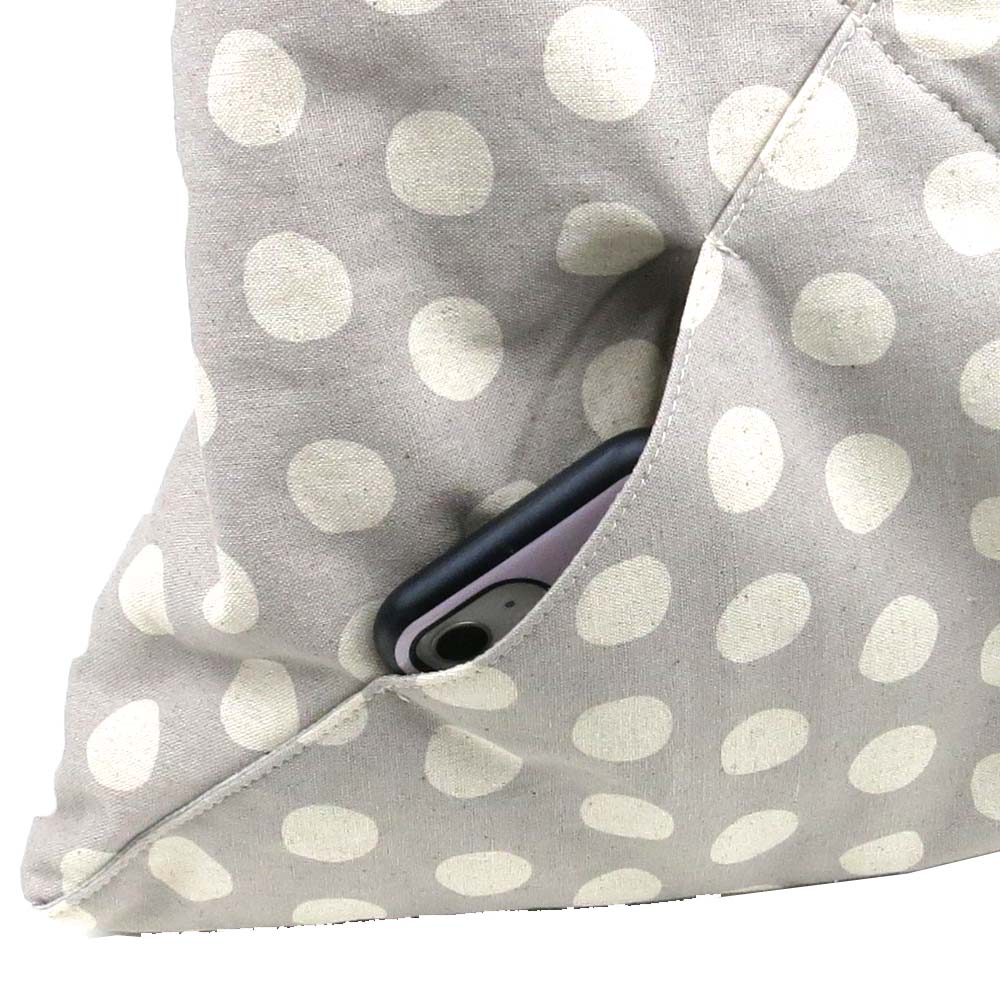 Polka Dots Cotton Canvas Easy Sling Dog Carrier