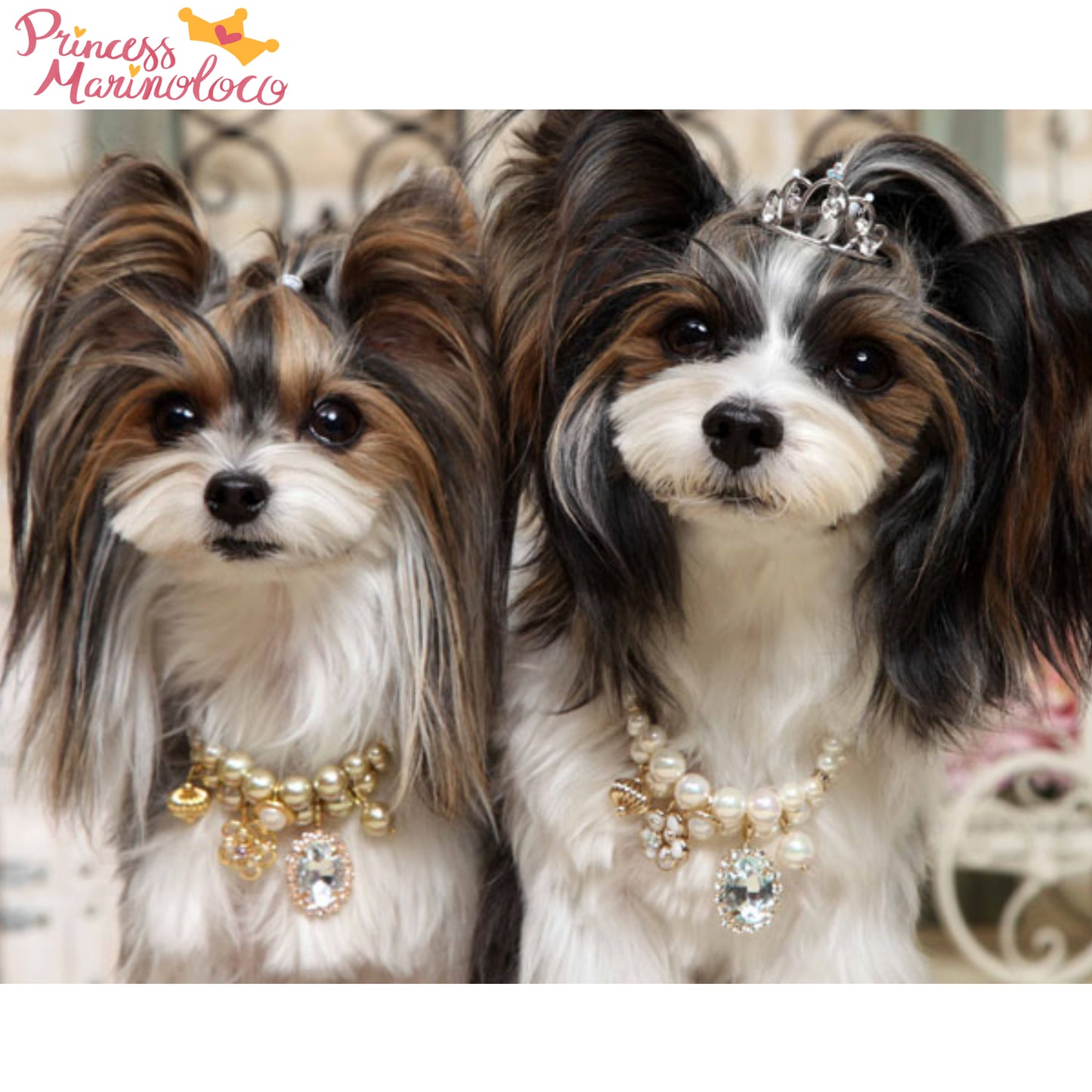 Shiny Princess Necklace For Dogs