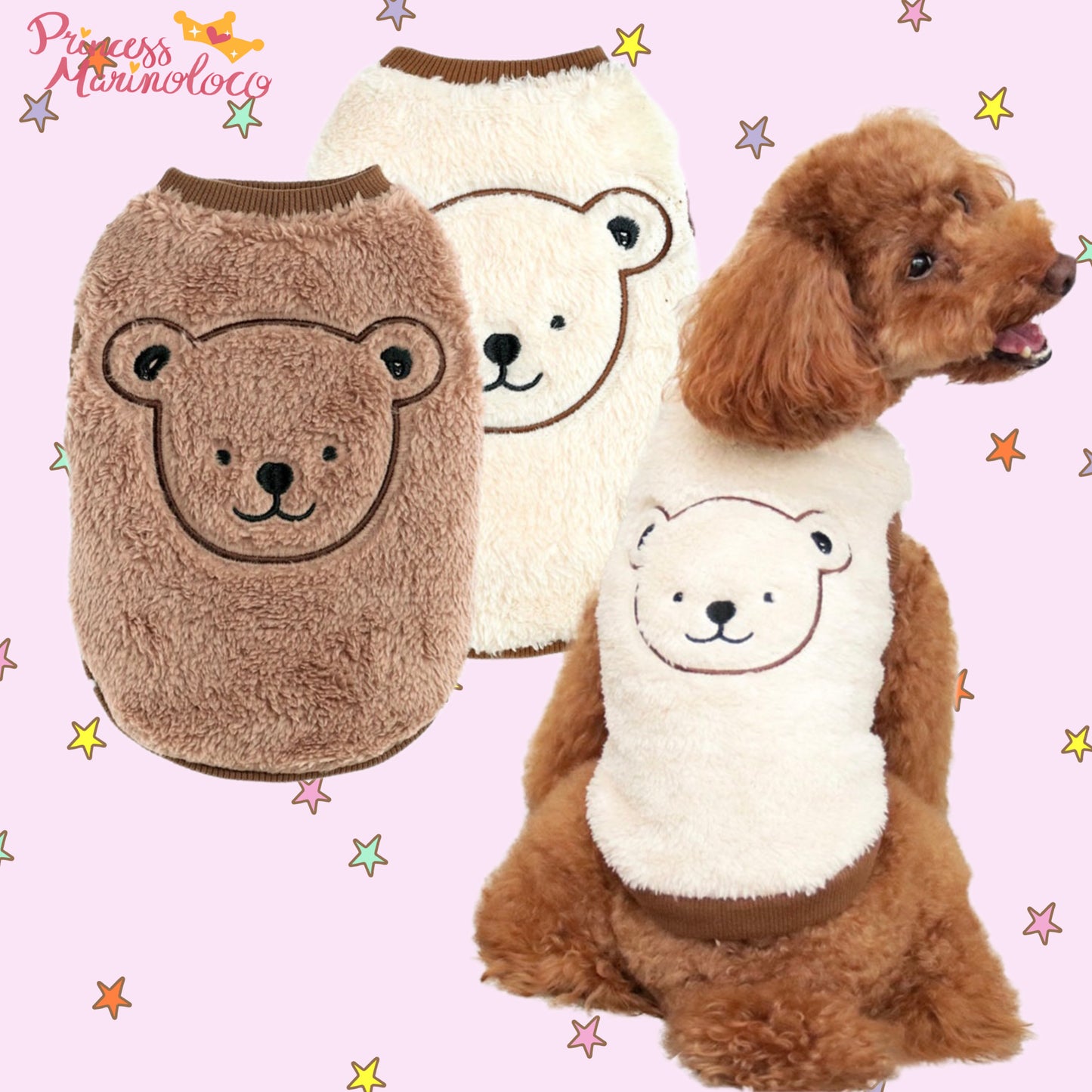 Teddy Bear Fleece Vest