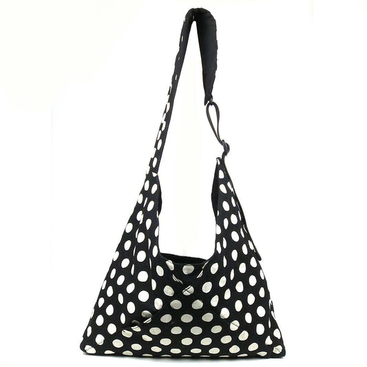 Polka Dots Cotton Canvas Easy Sling Dog Carrier