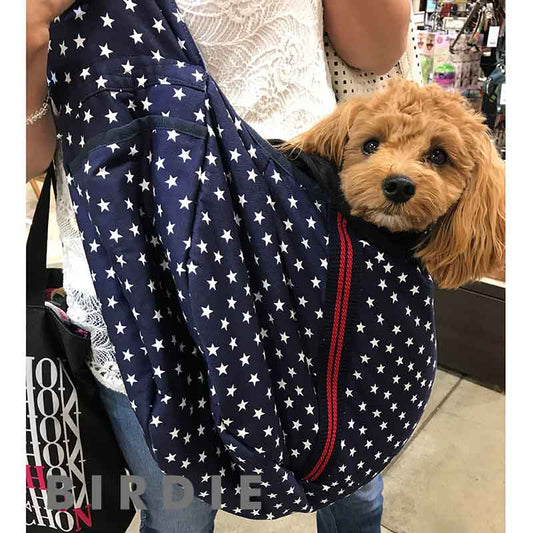 Super Star Denim Dog Carrier