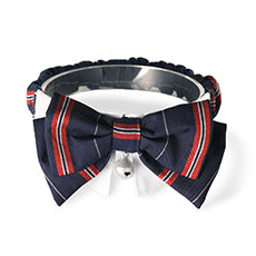 School Girl’s Style Ribbon Bow Tie Scrunchie For Cat