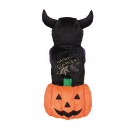 Jack O'lantern Devil Pumpkin Dog Costume