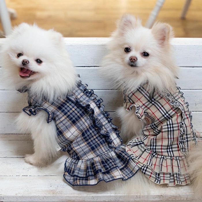 Furilly Plaid Dress