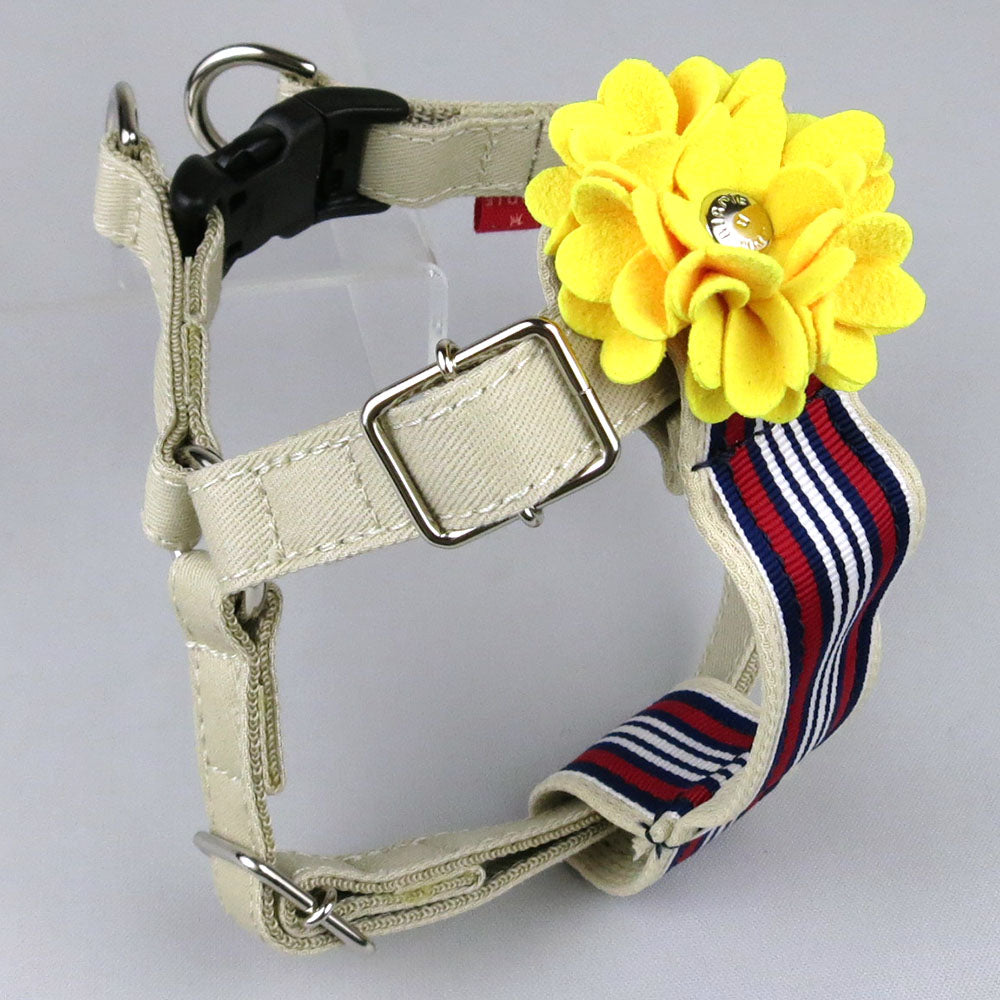 Rosette Denim Harness