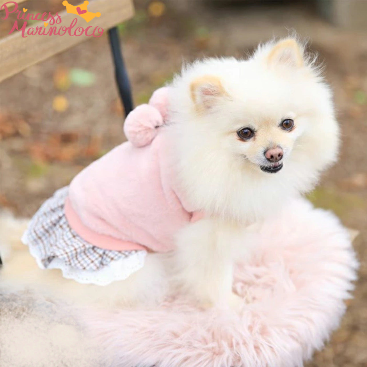 Pompom Fluffy Dress