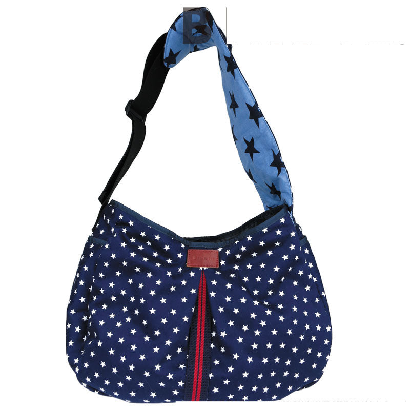 Super Star Denim Dog Carrier