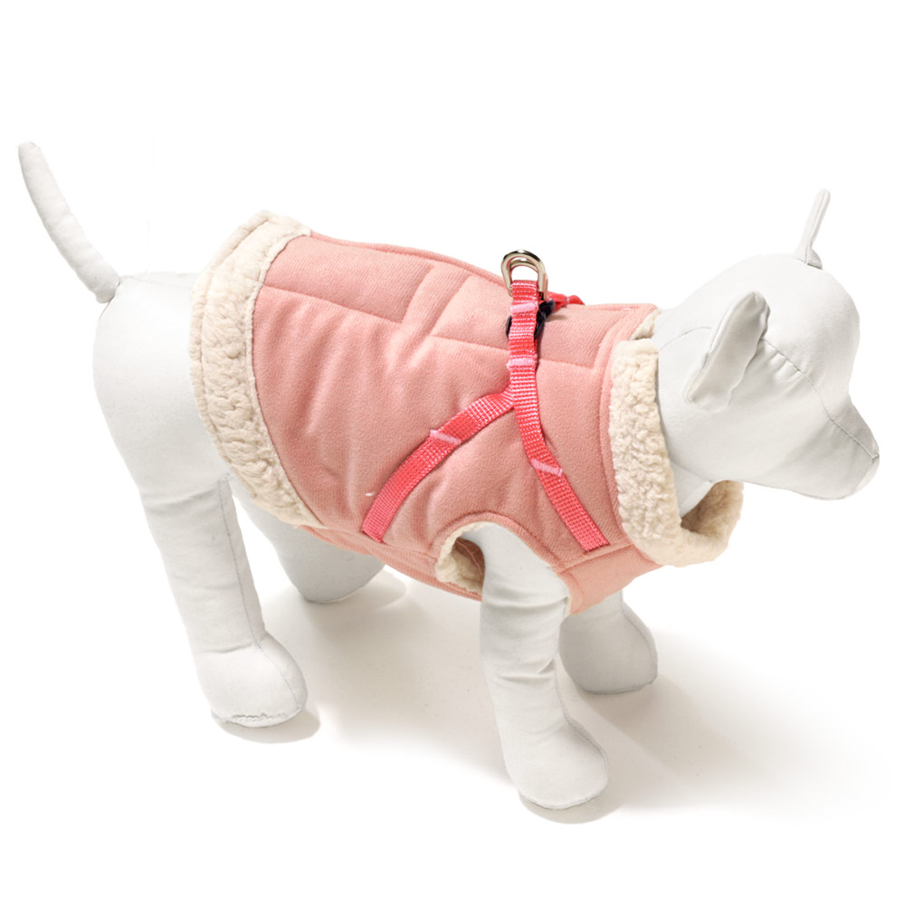 SNAP-GO Harness Fluffy Vest