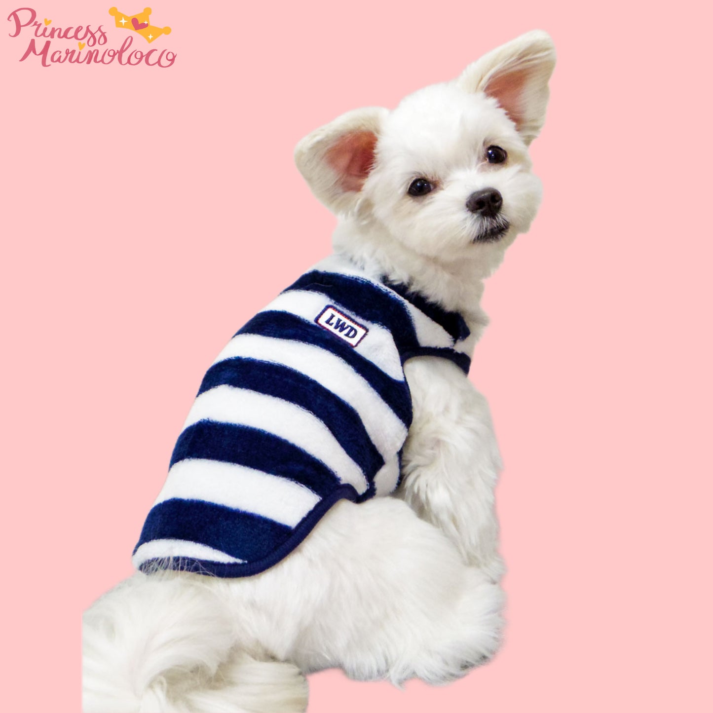 Fun Stripe Fleece Vest