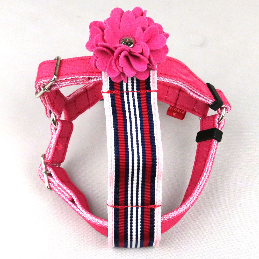 Rosette Denim Harness