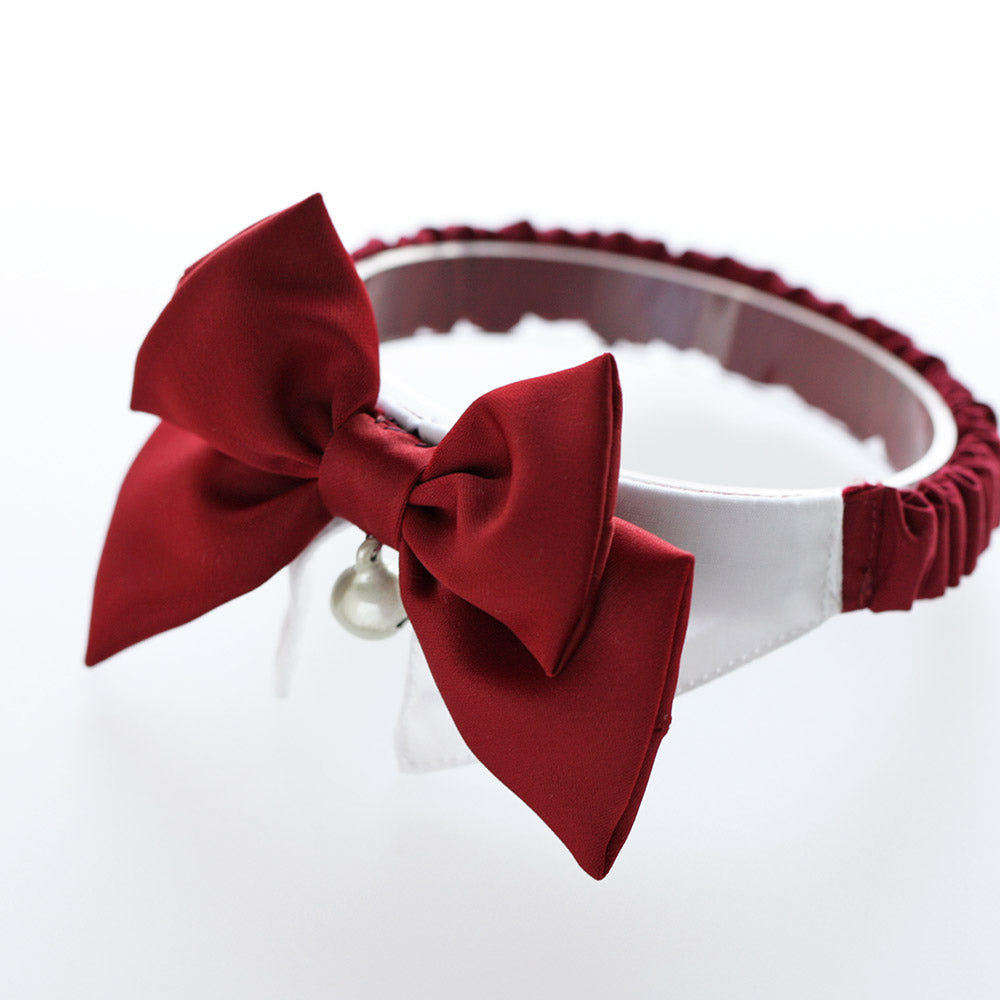 School Girl’s Style Ribbon Bow Tie Scrunchie For Cat