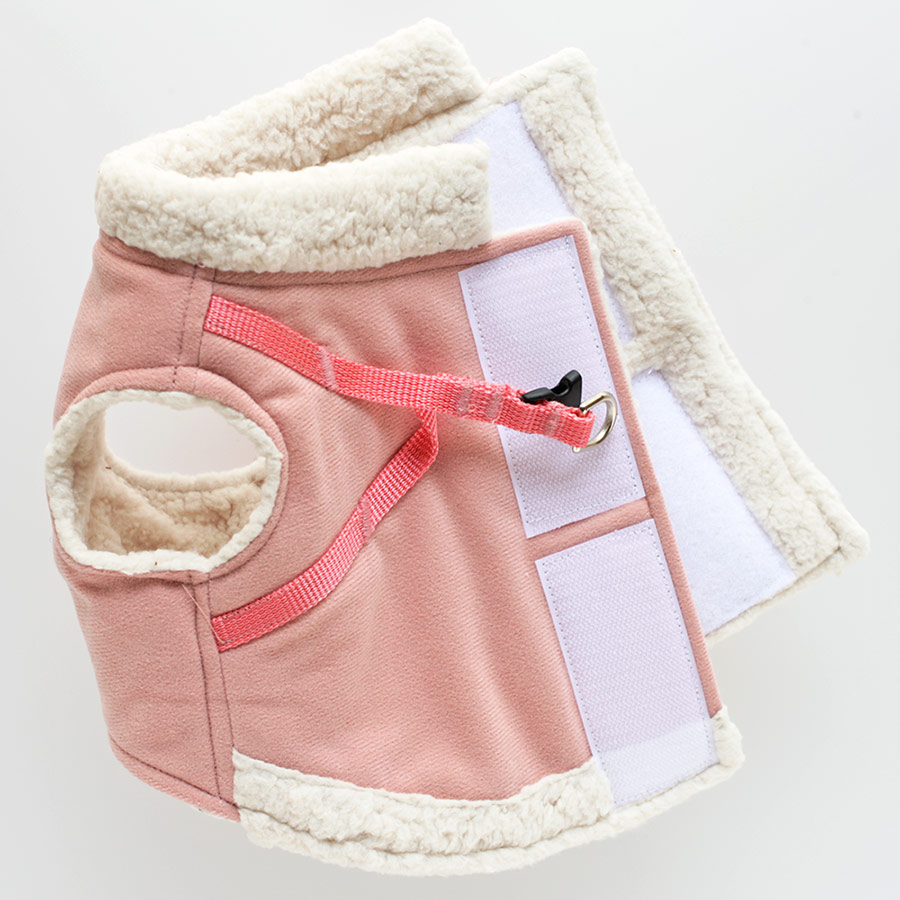 SNAP-GO Harness Fluffy Vest