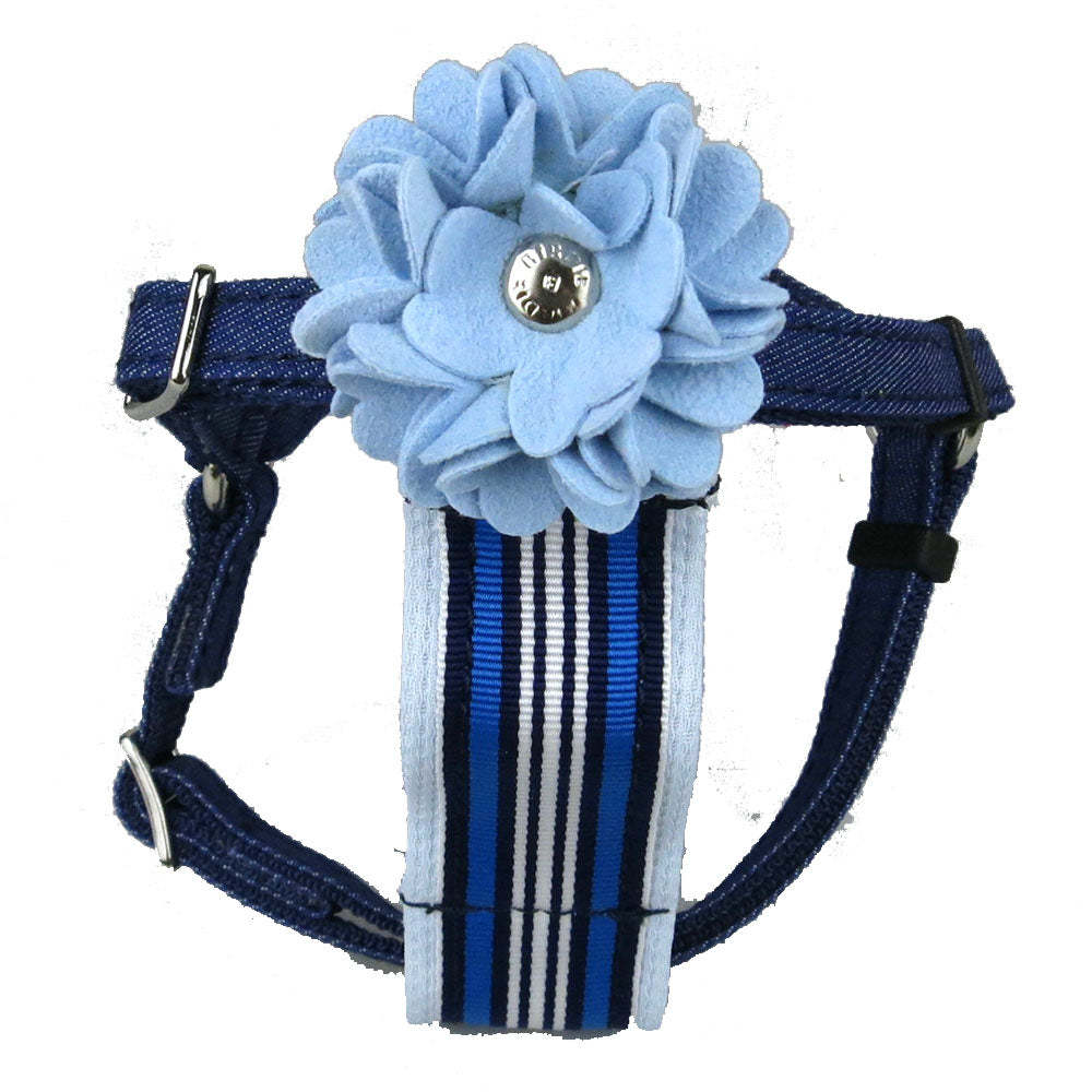 Rosette Denim Harness