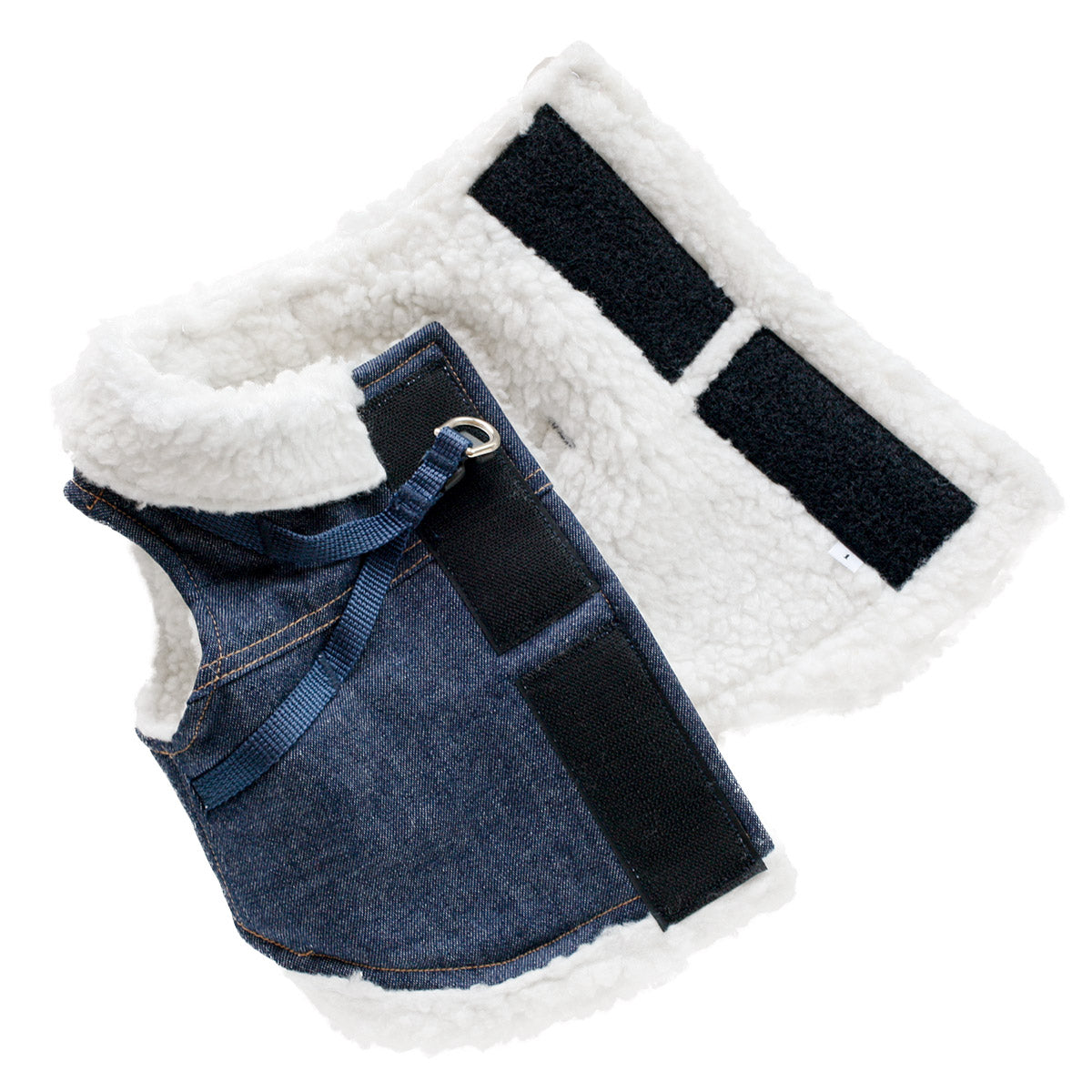 SNAP-GO Harness Denim Vest