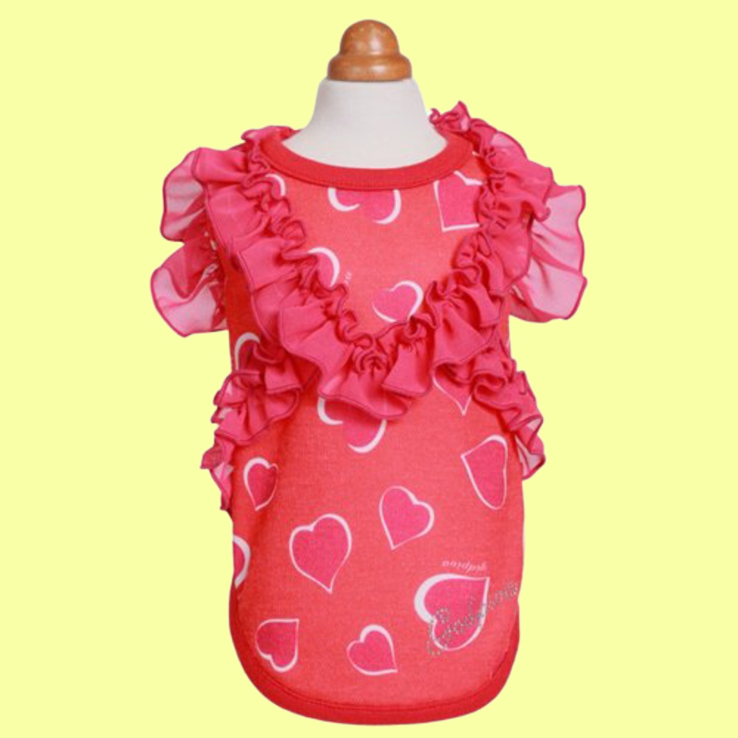 Ruffle Heart Tank Top