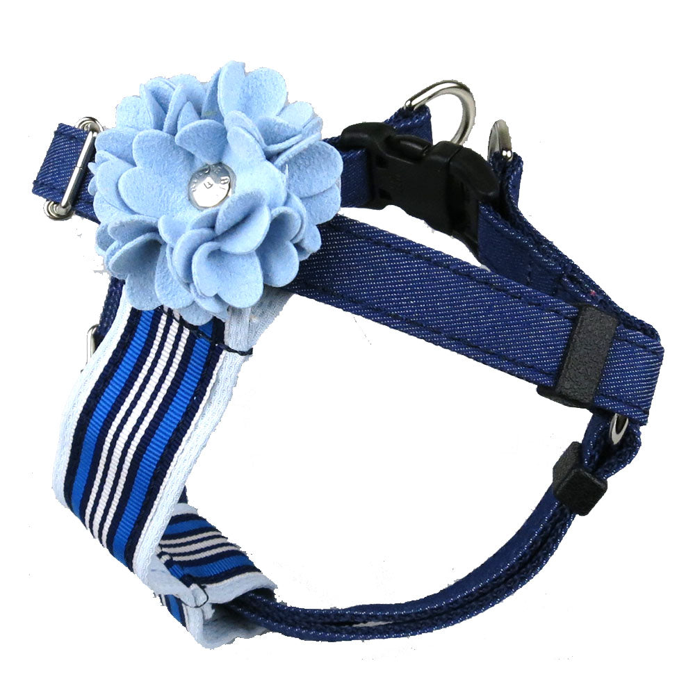 Rosette Denim Harness