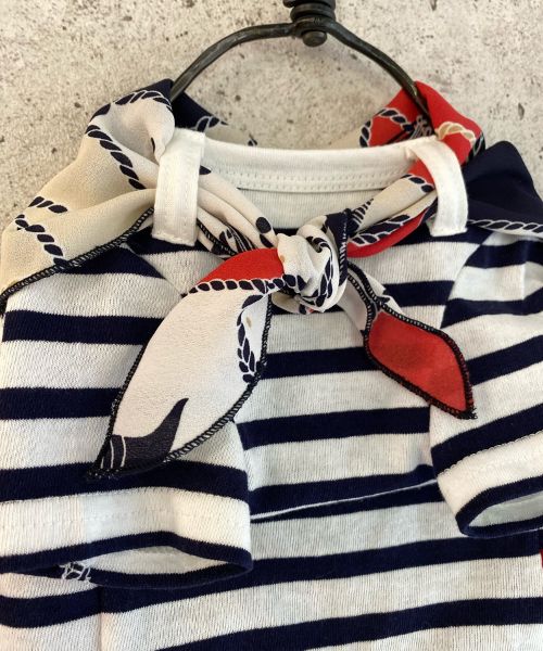 Dreaming French Marine Striped Dress