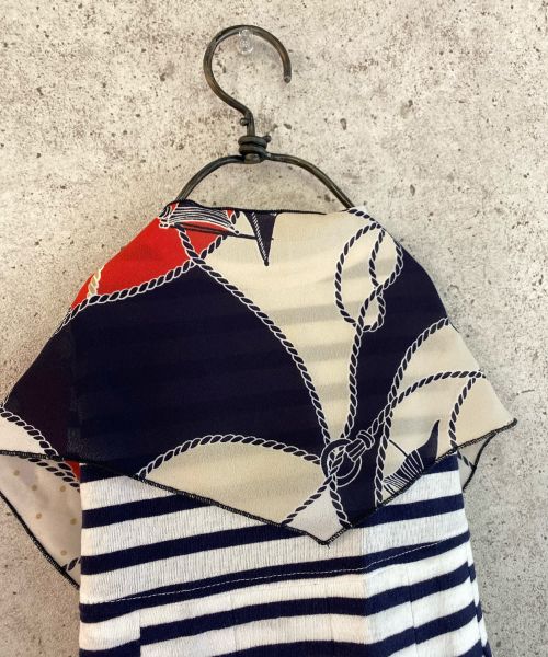 Dreaming French Marine Striped Dress