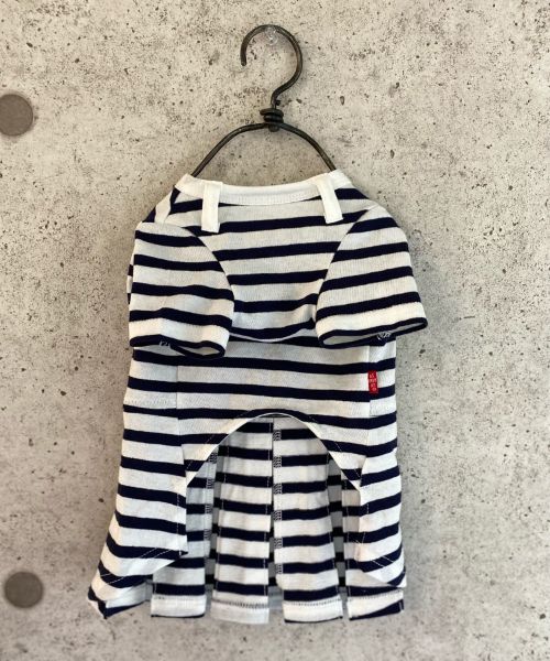 Dreaming French Marine Striped Dress